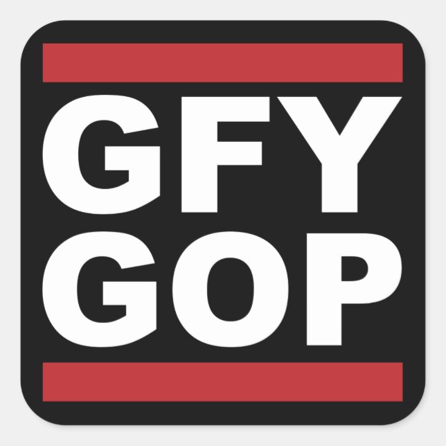 GFY GOP Sticker (Front)