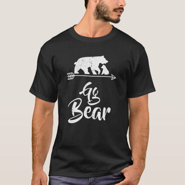 Gg Bear Matching Family Christmas Costume T-Shirt (Front)