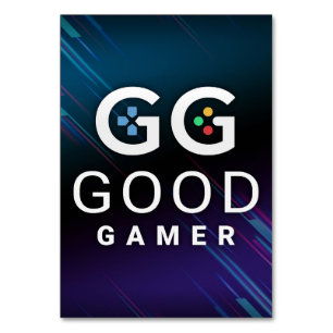 GG Good Gamer Video Table Number
