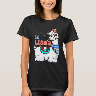 Gg Llama Matching Family Christmas Pyjamas T-Shirt