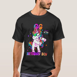 GG of the Birthday Boy Dabbing Unicorn Party 1 T-Shirt
