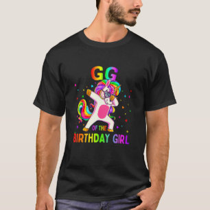 GG of the Birthday Party Girl Dabbing Unicorn T-Shirt