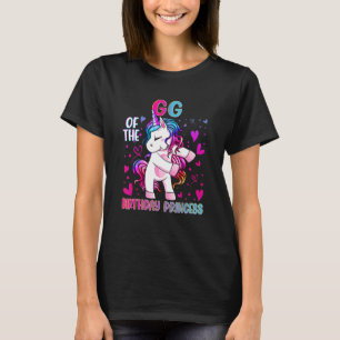 GG of the Birthday Princess Girl Dabbing Unicorn P T-Shirt