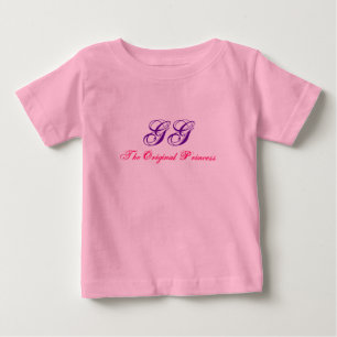 GG, The Original Princess-Saying-T-Shirt Baby T-Shirt