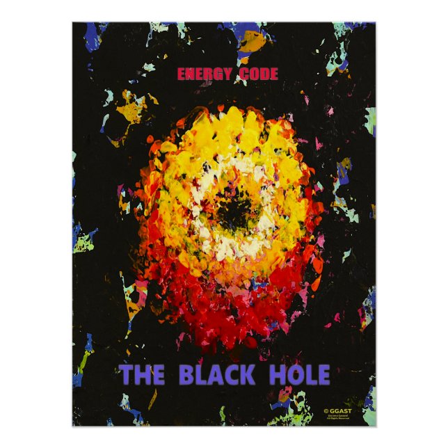 GGAST - The Black Hole - 20"x 26,67" Glossy Poster (Front)