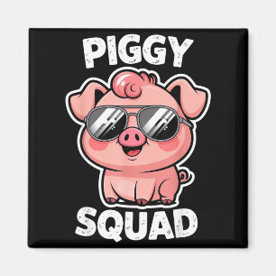 Ggy Squad G Wearing Sungles As Animal Funny Farmer Magnet