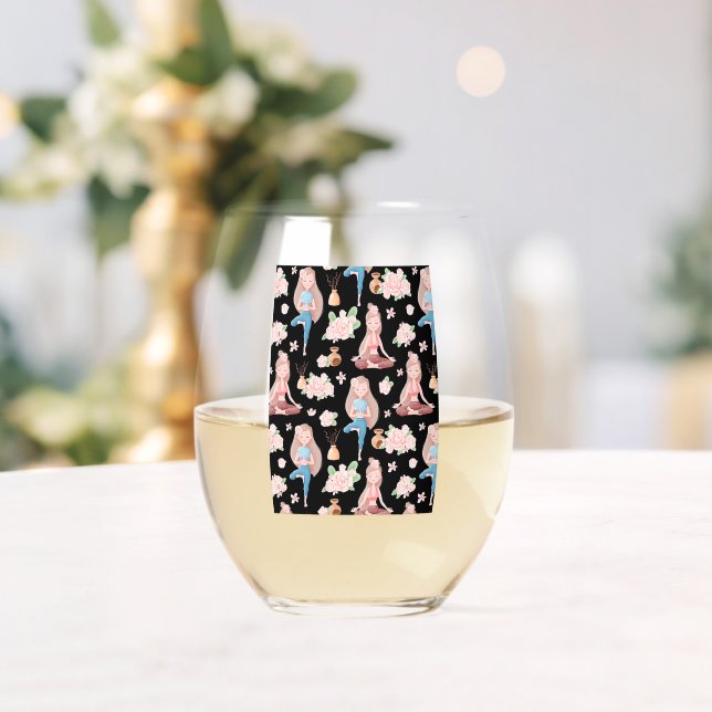 ggyutyuytftff stemless wine glass (Insitu (Wedding))