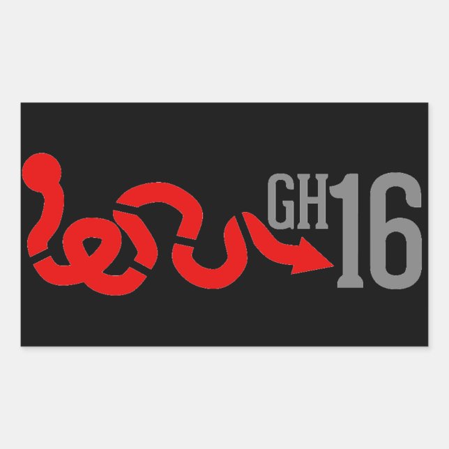 GH16 Stickers (Front)