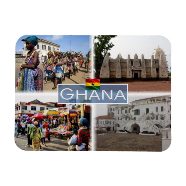 GH Ghana - Larabanga - Magnet (Horizontal)