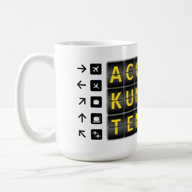 Ghana Cities Coffee Mug (Left)