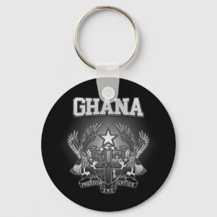 Ghana Coat of Arms Keychain