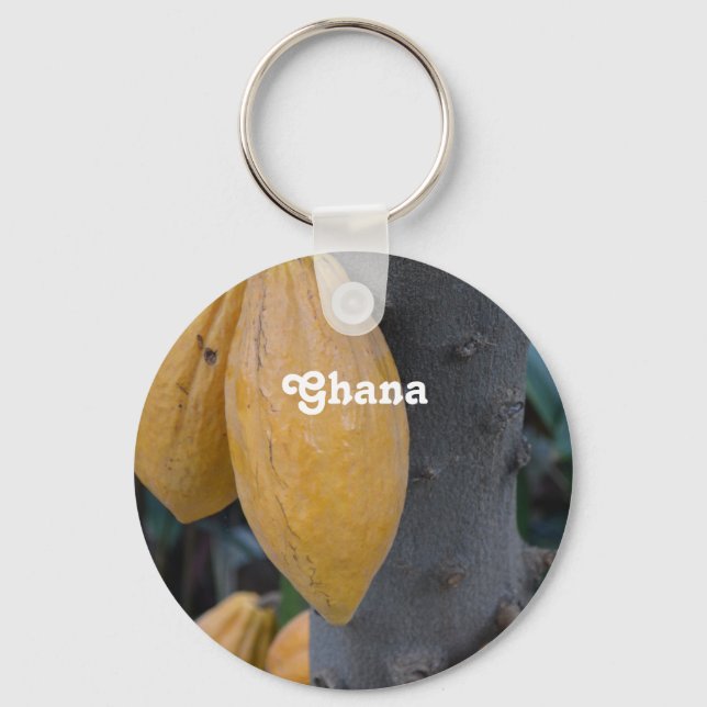 Ghana Cocoa Keychain (Front)