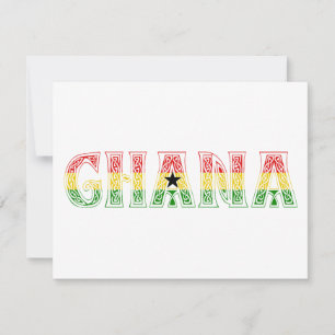 Ghana Colours design!