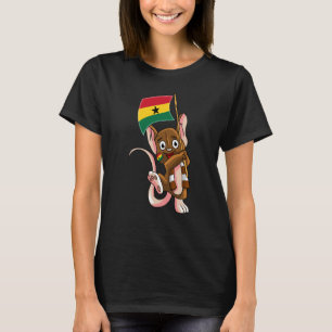 Ghana Fan Mouse T-Shirt