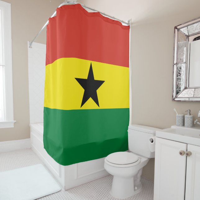 Ghana flag (In Situ)