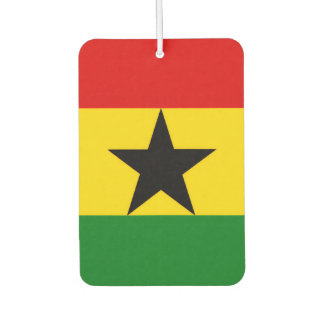 Ghana Flag Air Freshener