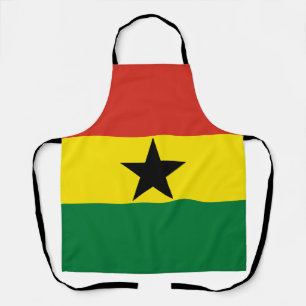 Ghana flag apron