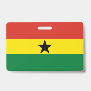Ghana flag badge