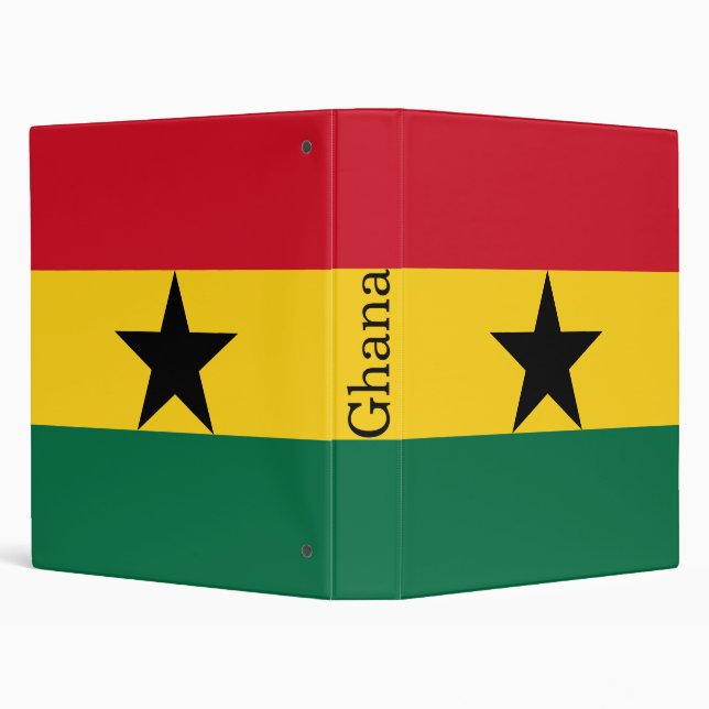 Ghana Flag Binder (Background)