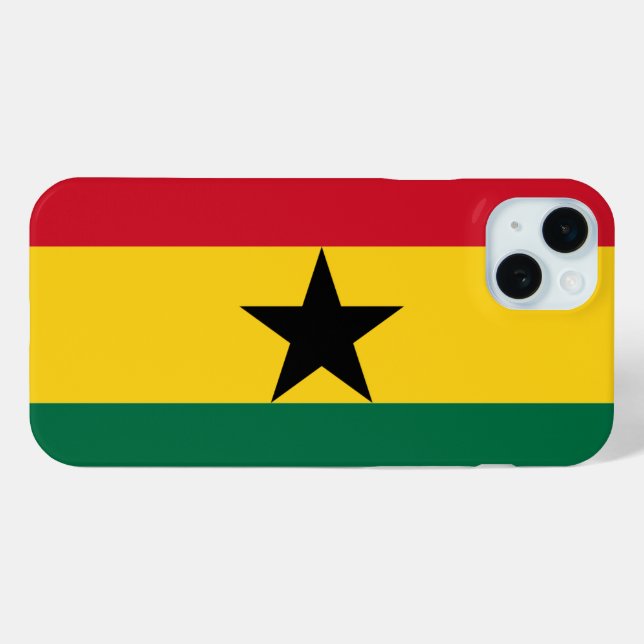 Ghana Flag Case-Mate iPhone Case (Back (Horizontal))