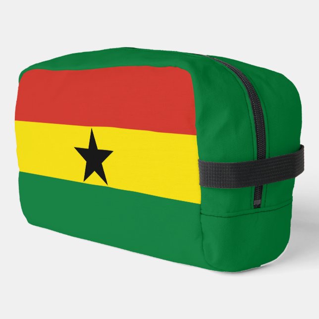 Ghana flag dopp kit (Left Corner)