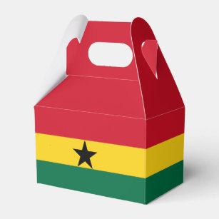 Ghana Flag Favor Box