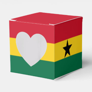 Ghana Flag Favor Box