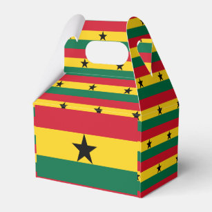 Ghana Flag Favor Box