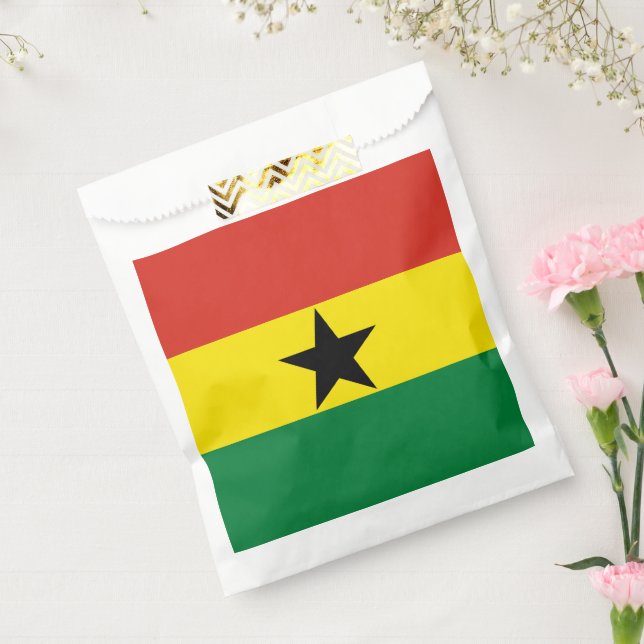 Ghana flag favour bag (Sealed)