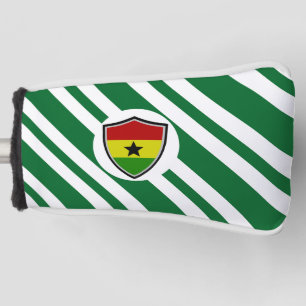 Ghana flag golf head cover