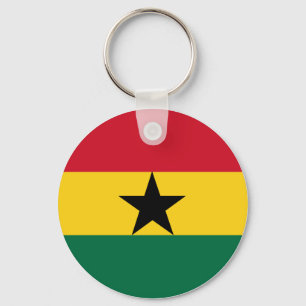 Ghana Flag Keychain