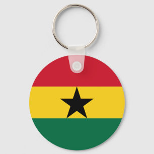 Ghana Flag Keychain