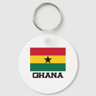 Ghana Flag Keychain