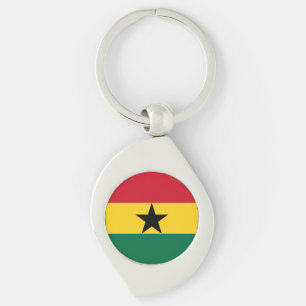 Ghana Flag Keychain