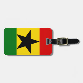 Ghana Flag Luggage Tag