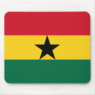 Ghana Flag Mouse Pad