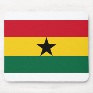 Ghana Flag Mouse Pad