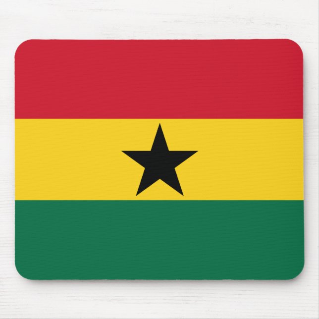 Ghana Flag Mousepad (Front)