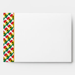 GHANA FLAG Personalized Celebration Wedding Envelope