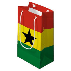 Ghana flag small gift bag