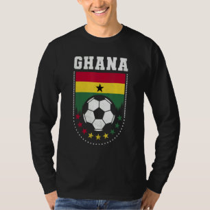 Ghana Flag Soccer Fan T-Shirt