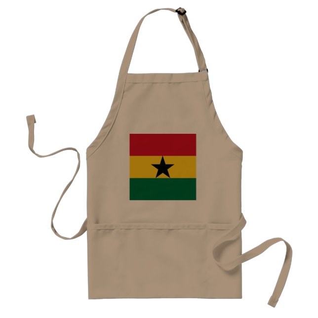 Ghana Flag Standard Apron (Front)