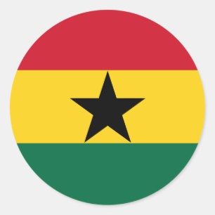 Ghana Flag Sticker