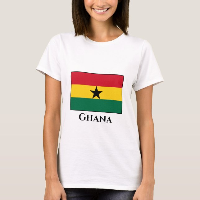 Ghana Flag T-Shirt (Front)