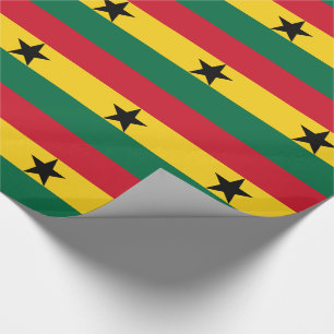Ghana Flag Wrapping Paper