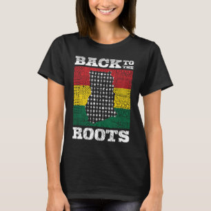 Ghana Ghanaian Ghana Flag Ghana  Ghana Fans Ghana  T-Shirt