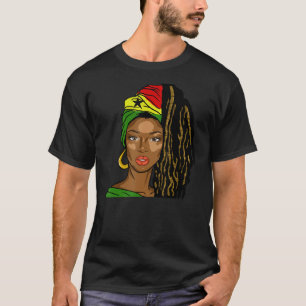 Ghana Ghanaian West Africa Proud Princess Queen Me T-Shirt