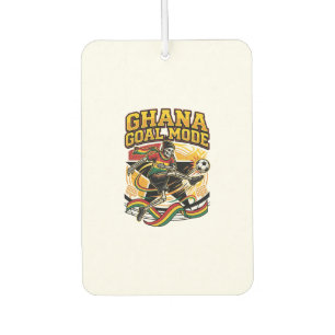 Ghana Goal Mode Skeleton Striker Nations Streetwea Air Freshener