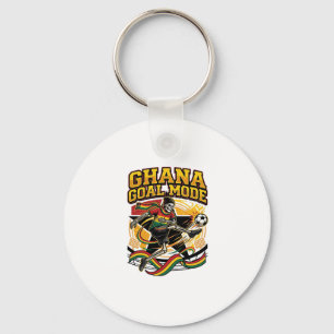 Ghana Goal Mode Skeleton Striker Nations Streetwea Keychain