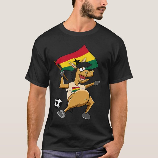 Ghana Horse Fan T-Shirt (Front)